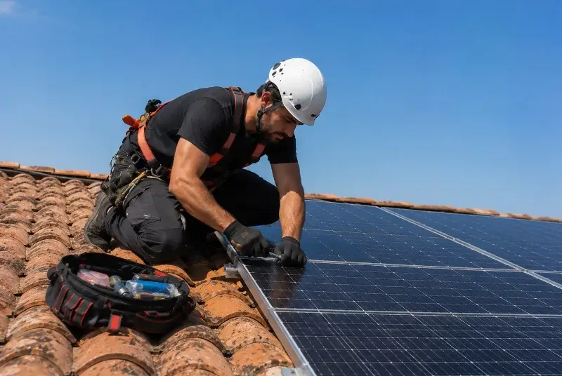 Maintenance et monitoring de panneaux solaires à Saint-Julien-sur-Garonne