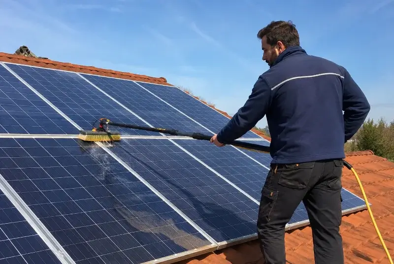 Nettoyage et entretien de panneaux solaires à Saint-Julien-sur-Garonne